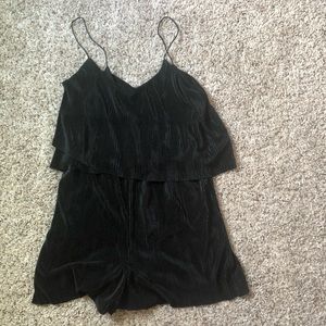 Xhilaration black romper